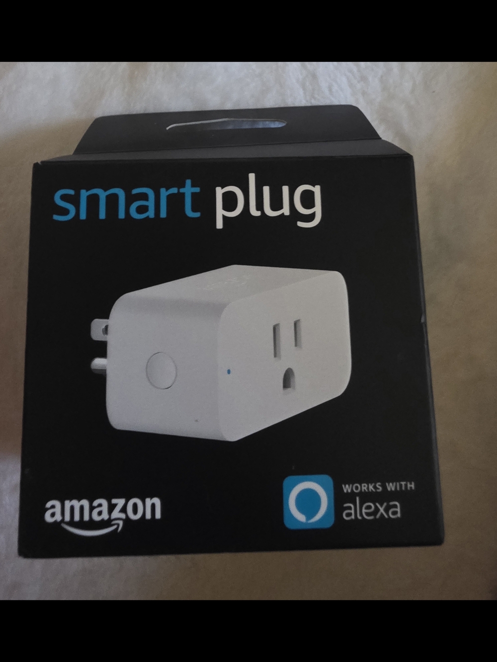 Amazon Smart Plug Packaging - Black Box